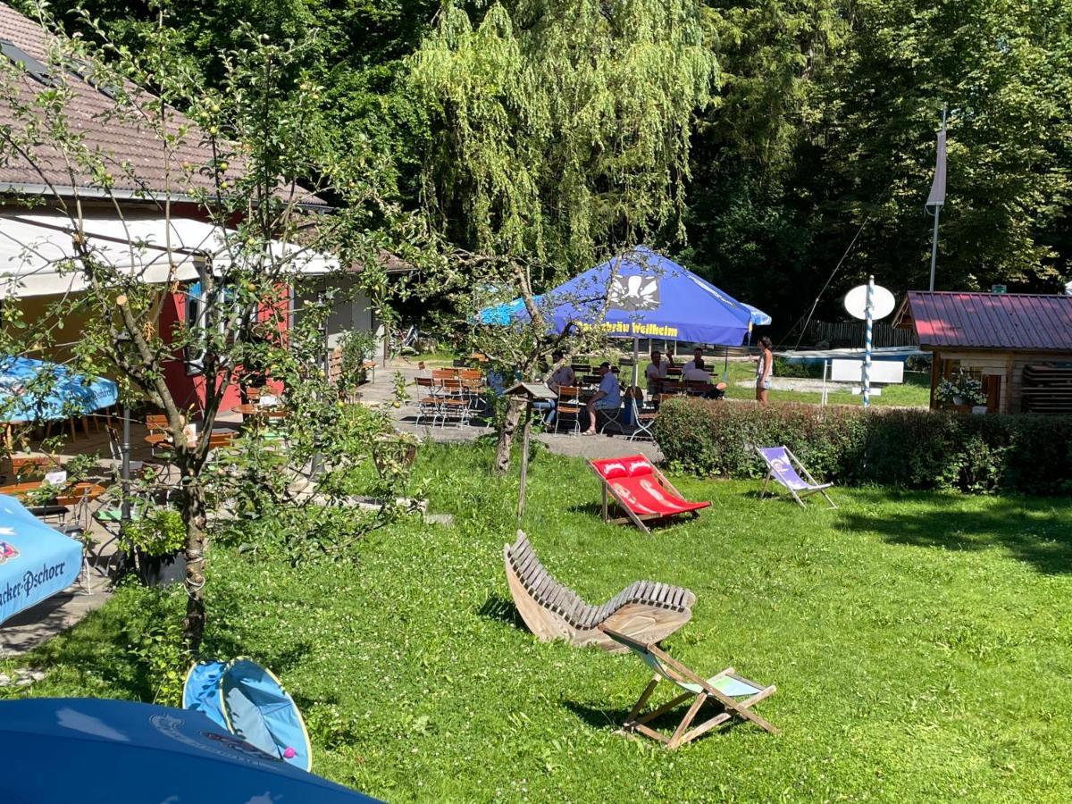 Krug'S Family Hostel Und Restaurant Вайлхайм ин Обербайерн Екстериор снимка